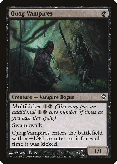 Quag Vampires, Magic card WWK 63 — Worldwake set