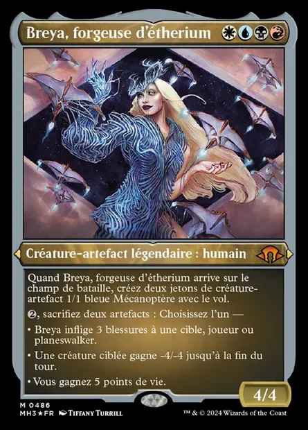 Breya, forgeuse d'étherium, carte Magic MH3 486 — extension Modern Horizons 3