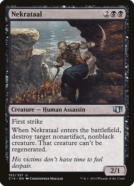 Nekrataal, Magic card C14 152 — Commander 2014 set