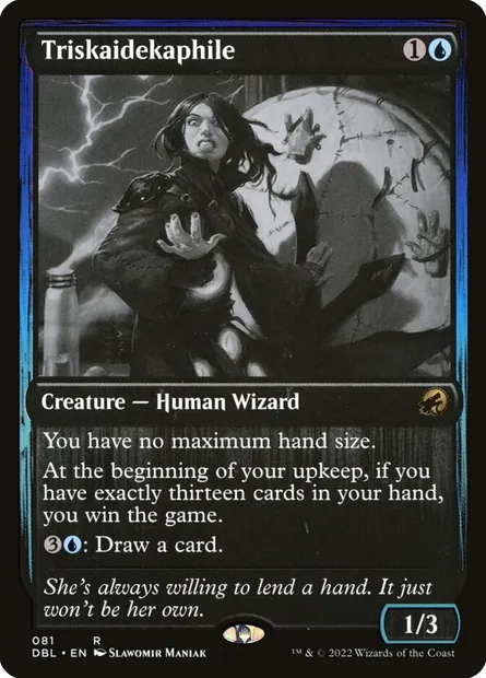 Triskaidekaphile, Magic card DBL 81 — Innistrad: Double Feature set