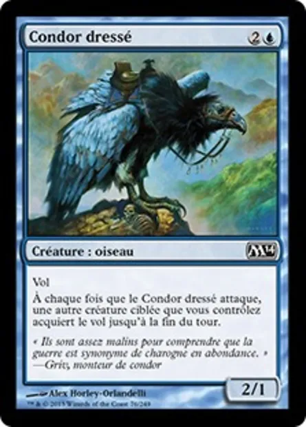 Condor dressé, carte Magic M14 76 — extension Magic 2014