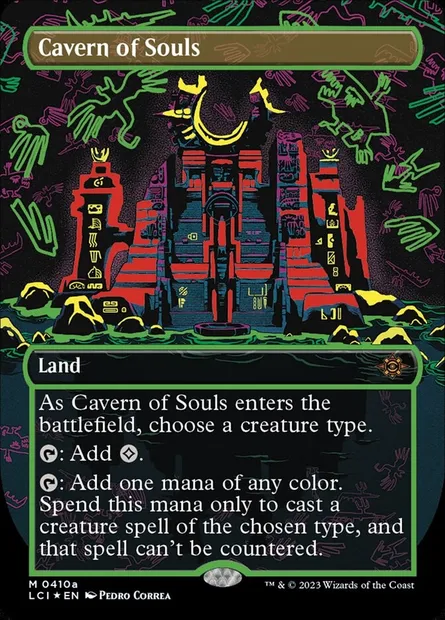 Caverne des âmes, carte Magic LCI 410a — extension The Lost Caverns of Ixalan