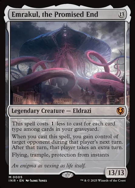 Emrakul, the Promised End, Magic card INR 5 — Innistrad Remastered set