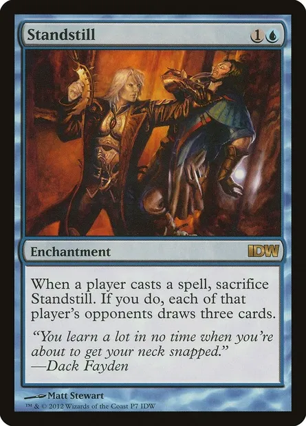 Standstill, Magic card PIDW 7 — IDW Comics Inserts set