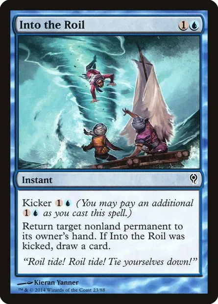 Into the Roil, Magic card DDM 23 — Duel Decks: Jace vs. Vraska set