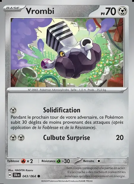 Vrombi, carte Pokémon SFA 043 — extension Fable Nébuleuse