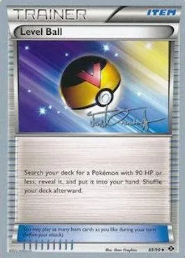 Level Ball, Pokémon card WCD14 089 — World Championship Decks 2014 set