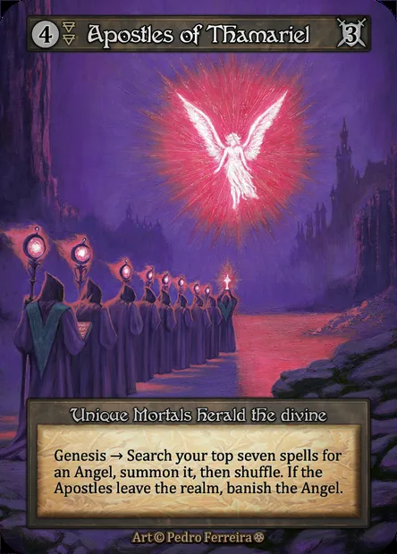 Apostles of Thamariel, Sorcery card GOT 020 — Gothic set