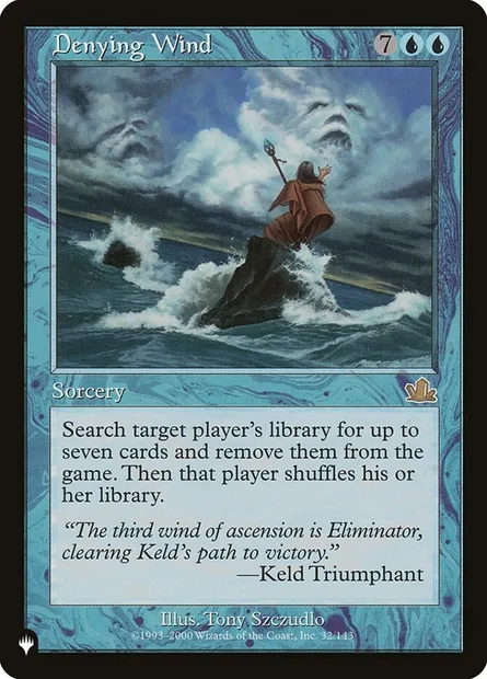 Denying Wind, Magic card PLST PCY-32 — The List set