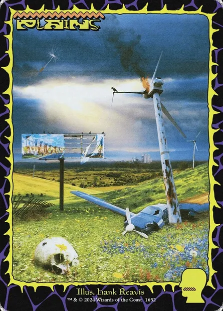 Plaine, carte Magic SLD 1652 — extension Secret Lair Drop