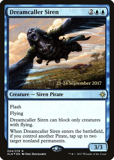 Dreamcaller Siren, Magic card PXLN 54s — Ixalan Promos set