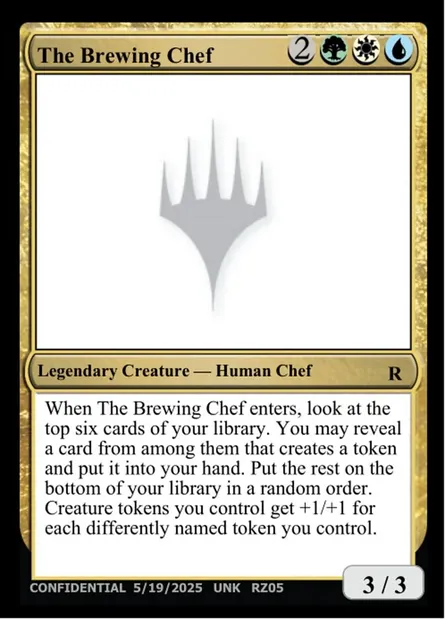 The Brewing Chef, carte Magic UNK RZ05 — extension Unknown Event