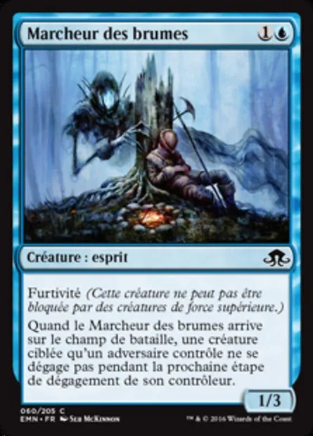 Marcheur des brumes, carte Magic EMN 60 — extension La lune hermétique