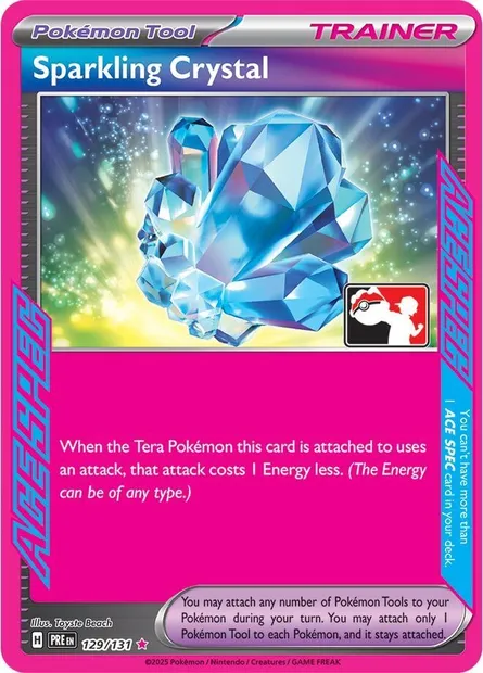 Sparkling Crystal, Pokémon card PPS 129-5 — Play! Pokémon Prize Pack Series set