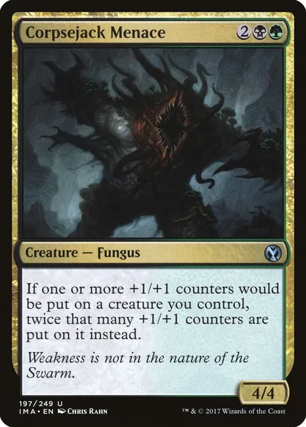 Menace guidecorps, carte Magic IMA 197 — extension Iconic Masters