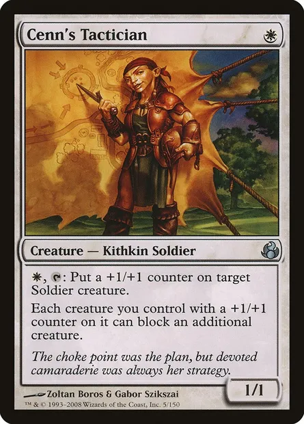 Cenn's Tactician, Magic card MOR 5 — Morningtide set