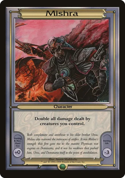 Mishra, Magic card PVAN 403 — Vanguard Series set