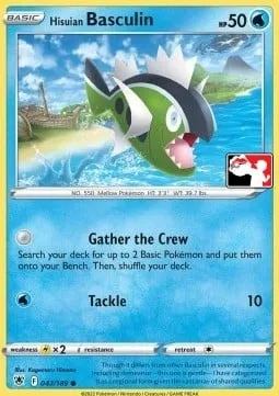 Hisuian Basculin, Pokémon card PPS 043-3 — Play! Pokémon Prize Pack Series set