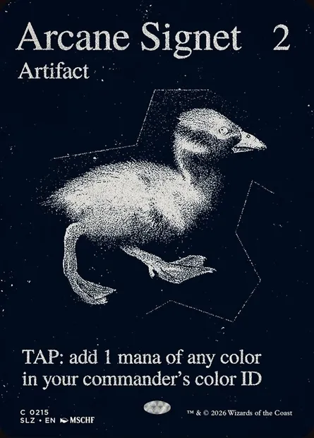 Arcane Signet, Magic card SLZ 215 — The Zeta Set set