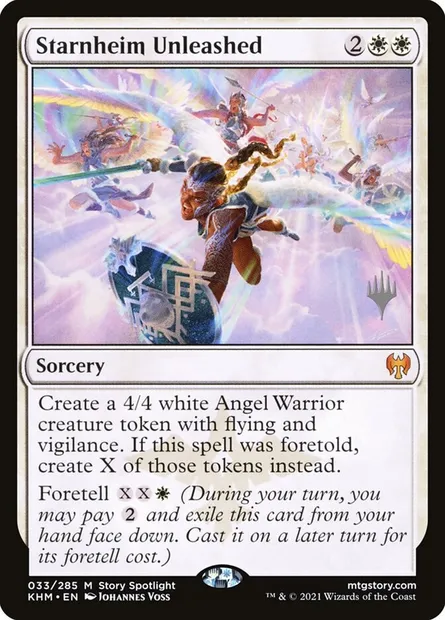 Starnheim Unleashed, Magic card PKHM 33p — Kaldheim Promos set