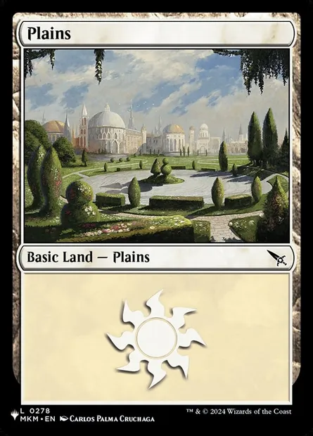 Plaine, carte Magic PLST MKM-278 — extension The List