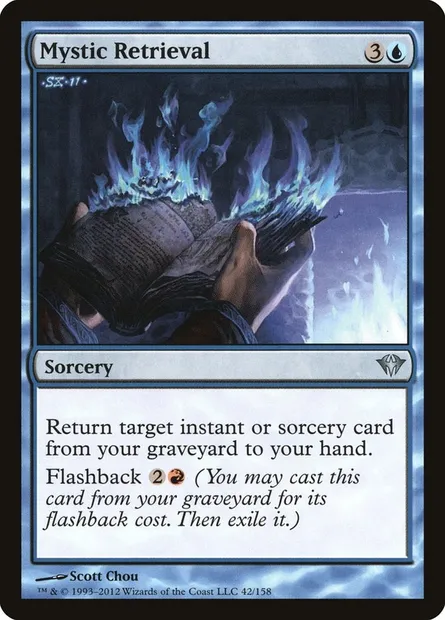 Mystic Retrieval, Magic card DKA 42 — Dark Ascension set