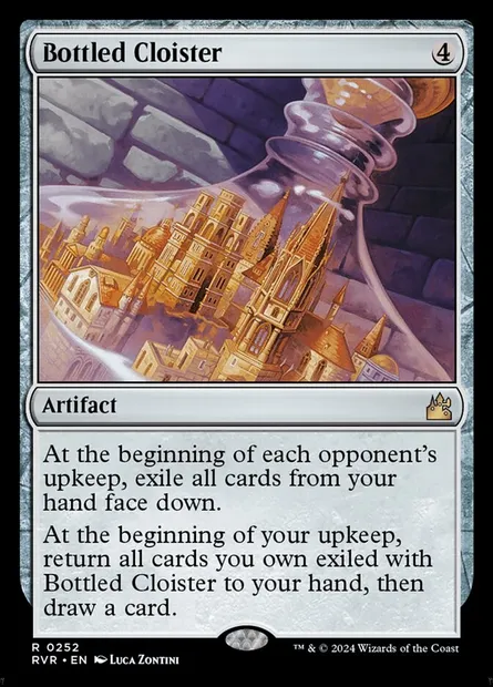 Bottled Cloister, Magic card RVR 252 — Ravnica Remastered set