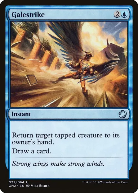 Galestrike, Magic card GN2 22 — Game Night 2019 set