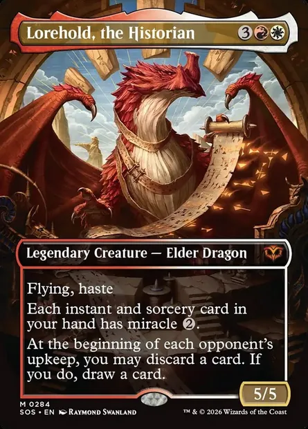 Lorehold, the Historian, Magic card SOS 284 — Secrets of Strixhaven set