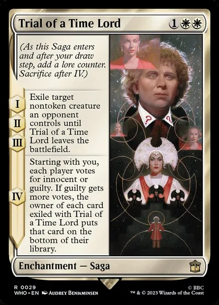 Trial of a Time Lord, Magic card WHO 29 — Doctor Who set