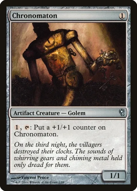 Chronomate, carte Magic DDM 2 — extension Duel Decks: Jace vs. Vraska