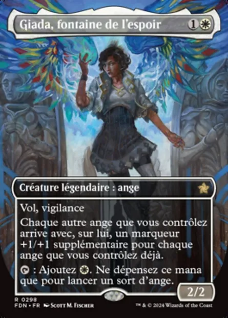 Giada, fontaine de l'espoir, carte Magic FDN 298 — extension Foundations
