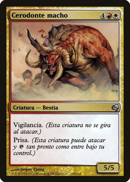 Bull Cerodon, Magic card PS11 168 — Salvat 2011 set