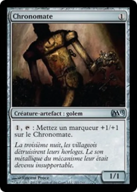 Chronomate, carte Magic M13 201 — extension Magic 2013
