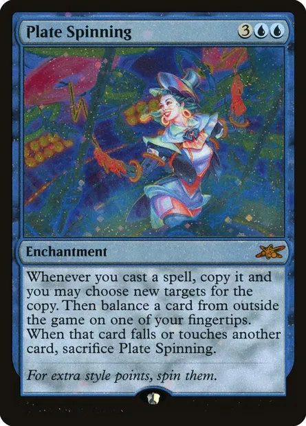 Plate Spinning, Magic card UNF 342 — Unfinity set
