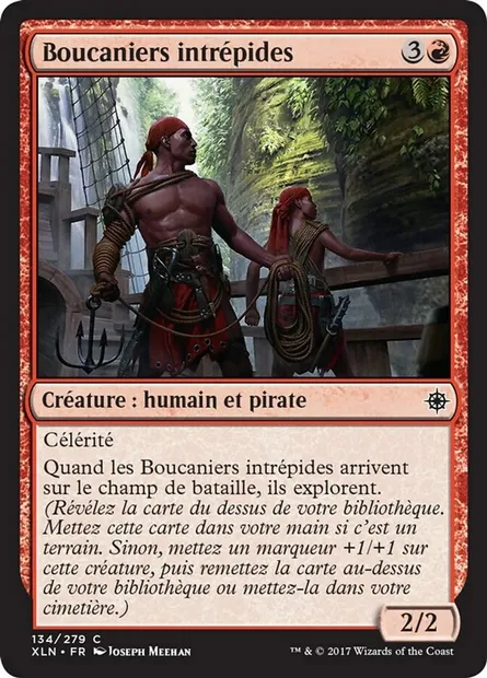 Boucaniers intrépides, carte Magic XLN 134 — extension Ixalan