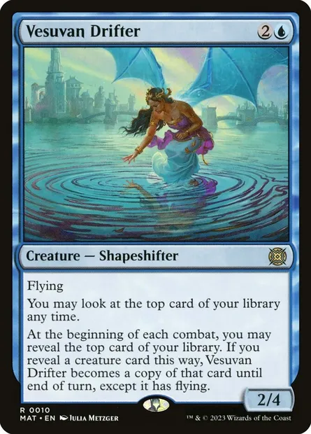 Vesuvan Drifter, Magic card MAT 10 — March of the Machine: The Aftermath set