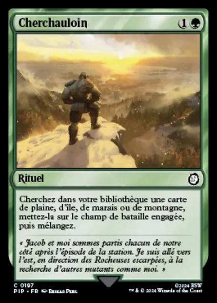 Cherchauloin, carte Magic PIP 197 — extension Fallout