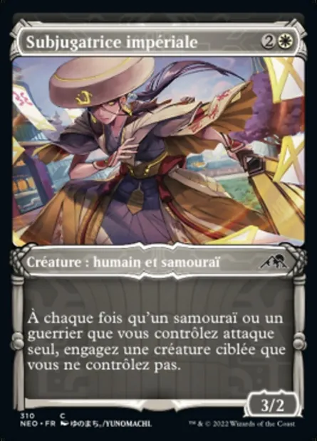 Subjugatrice impériale, carte Magic NEO 310 — extension Kamigawa: La Dynastie Néon