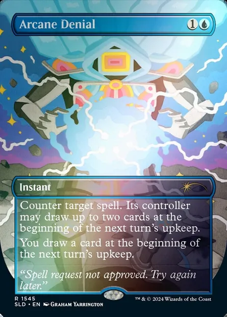 Arcane Denial, Magic card SLD 1545★ — Secret Lair Drop set
