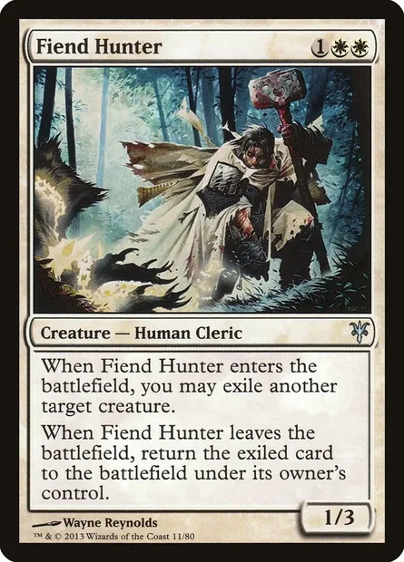 Fiend Hunter, Magic card DDK 11 — Duel Decks: Sorin vs. Tibalt set