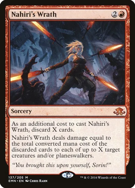 Nahiri's Wrath, Magic card EMN 137 — Eldritch Moon set