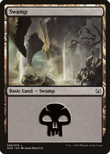 Swamp, Magic card DDR 68 — Duel Decks: Nissa vs. Ob Nixilis set