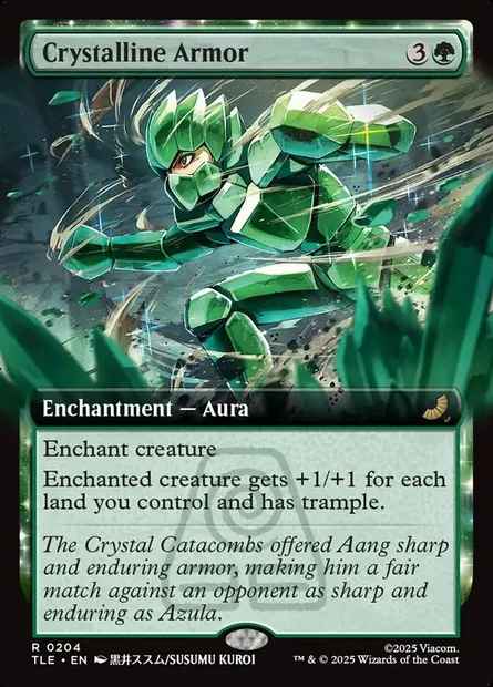 Crystalline Armor, Magic card TLE 204 — Avatar: The Last Airbender Eternal set