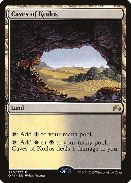Caves of Koilos, Magic card ORI 245 — Magic Origins set