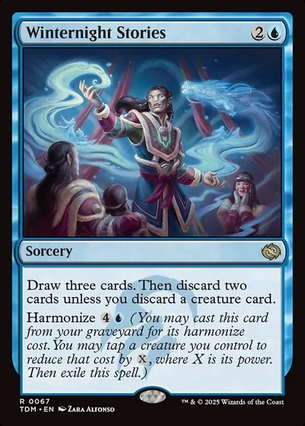 Winternight Stories, Magic card TDM 67 — Tarkir: Dragonstorm set