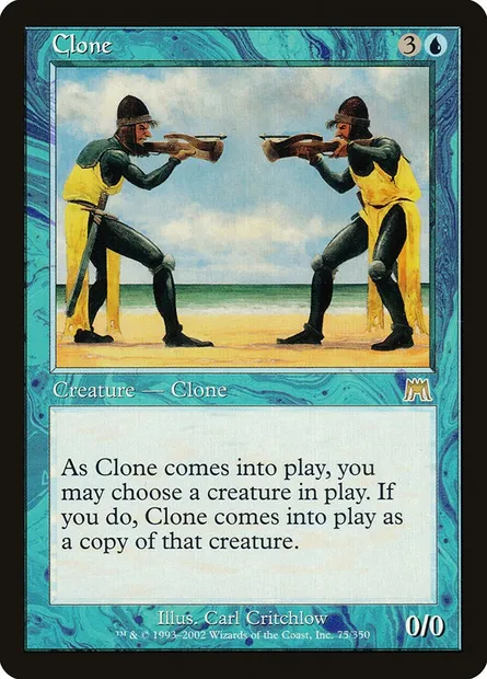Clone, Magic card ONS 75 — Onslaught set