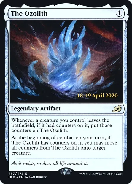 The Ozolith, Magic card PIKO 237s — Ikoria: Lair of Behemoths Promos set