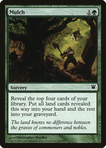 Mulch, Magic card ISD 196 — Innistrad set