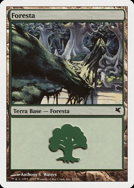 Forêt, carte Magic PSAL K22 — extension Salvat 2005